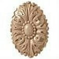 thumbnail image 2 of 3 1/2"W x 4 7/8"H x 1"P Ashford Oval Rosette, Maple, 2 of 16