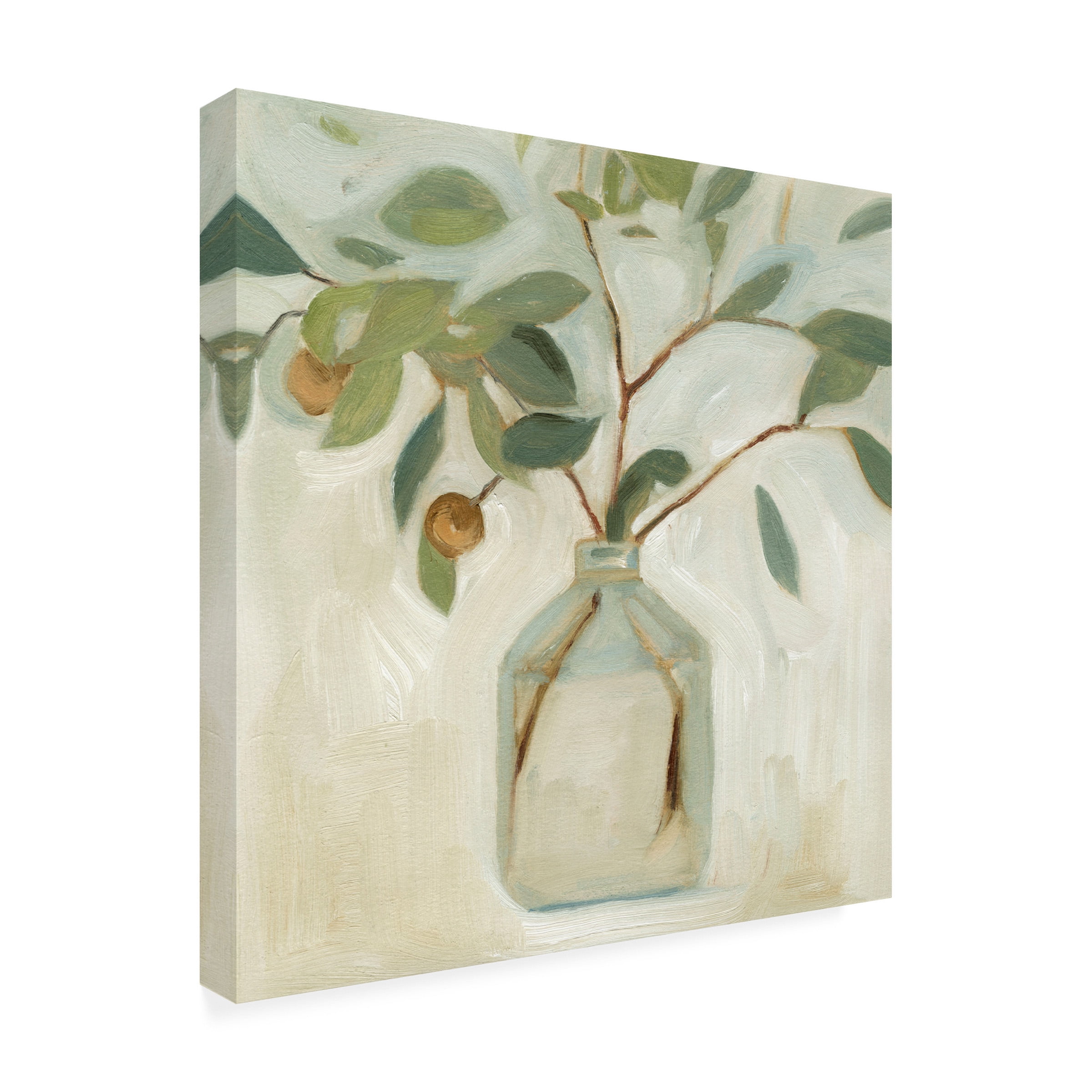 Emma Scarvey 'Neutral Arrangement I' Canvas Art