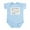 Sky Blue, variant on CafePress - Chicken Butt Infant Bodysuit - Baby Light Bodysuit, Size Newborn - 24 Months
