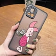 thumbnail image 3 of Matte Case for VIVO Y93 Y91C Y91 Y85 Y77 Y76 Y75 Y73 Y72 Y71 Y53 Y52S Y50 Y35 Y22 4G 5G Case Funda Shell Cute Pink Piglet Anime, 3 of 5