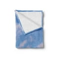 thumbnail image 2 of Nature Soft Flannel Fleece Throw Blanket, Lonely Tree Skeletont Deadvlei NamibiSandy Desert Landscape Picture, Cozy Plush for Indoor and Outdoor Use, 50" x 60", Brown Blue, by Ambesonne, 2 of 5