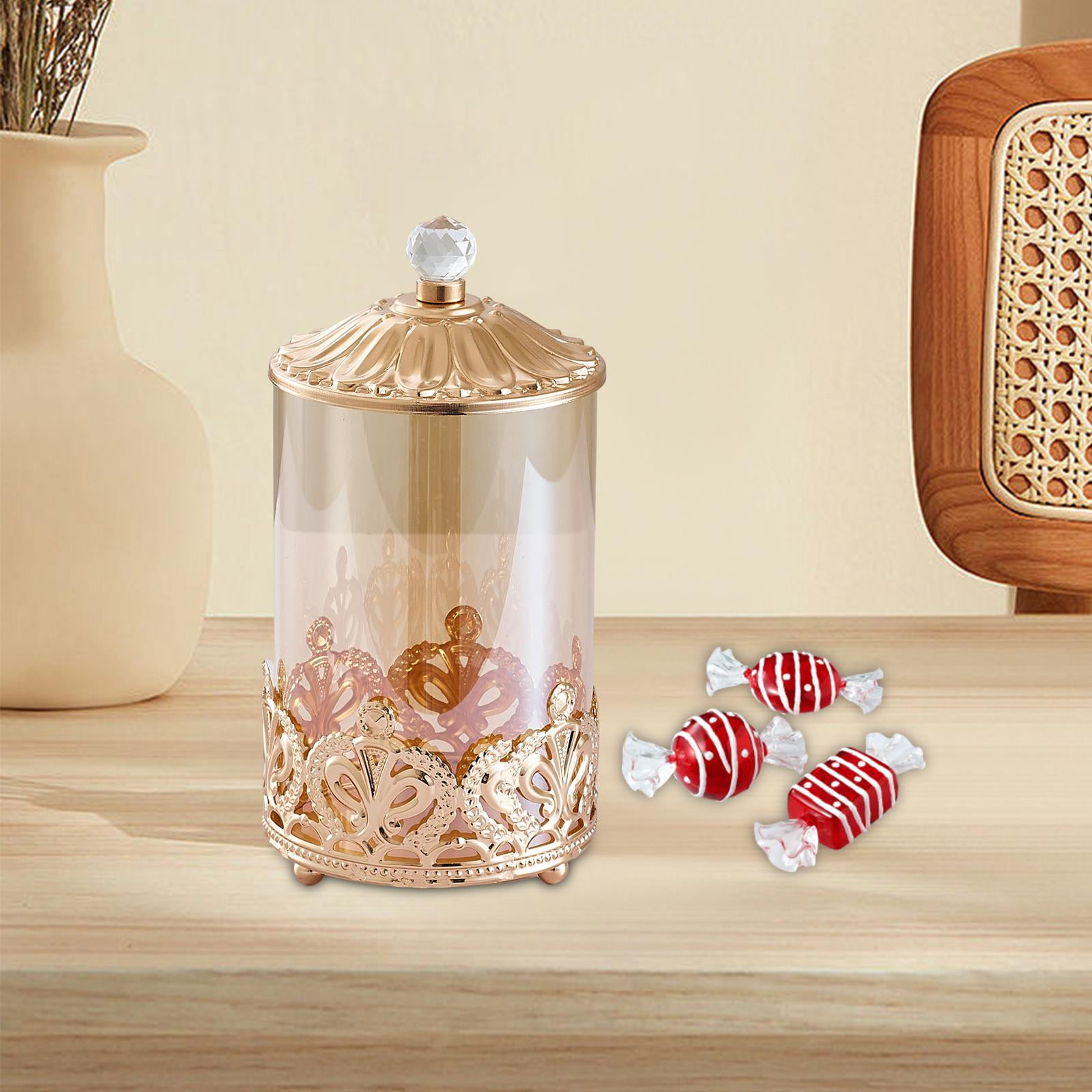 European slim tall Transparent Glass candy jar with Wedding dessert  decoration candy, snacks, dried fruit jar 4PCS/set