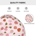 thumbnail image 5 of Fuzoiu Hand Drawn Strawberry Print Winter Beanie Hat for Men & Women,Warm Knit Cap,Women Windproof Watch Hat,Knit Warm Unisex Beanie, 5 of 7