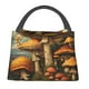 thumbnail image 1 of Easygdp Vintage Cloud Mushroom Bolsa de Almuerzo Insulada Reutilizable, Bolsa de Mano y Bandolera para Oficina, Trabajo, Viajes, 1 of 6