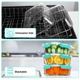thumbnail image 4 of Conjunto VERONES de 5 recipientes de vidrio herméticos para alimentos de 1065 ml, 4 of 7