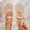 Khaki, variant on Women's Mesh Fishnet Hollow Out Flats, Round Toe Thin Band Slip On Trendy Breathable Casual Shoes Black 36