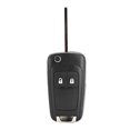 thumbnail image 1 of Accesorio de reemplazo de carcasa de carcasa de control remoto de coche con tapa negra de 2 botones apto para Opel, 1 of 8