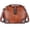 Brown, variant on Gothic Rivet Studded Doctor Bag, Genuine Leather Vintage Convertible Bucket Shoulder Purse for Women