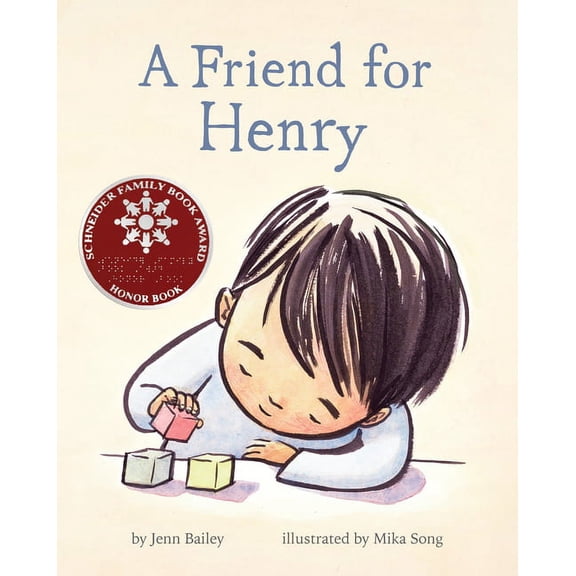 A Friend for Henry: (Books about Making Friends, Children's Friendship Books, Autism Awareness Books for Kids), (Hardcover)