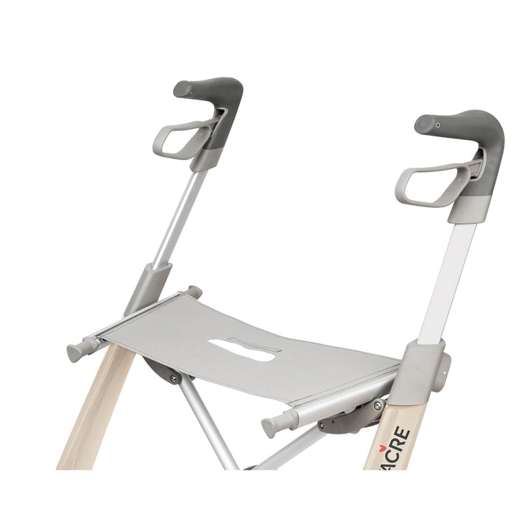 byACRE Carbon Ultralight Comfort Rollator Walker, 18.5In Seat