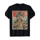 thumbnail image 2 of Kawaii Cat Ramen Anime Graphic T-Shirt, 100% Cotton, Casual Crew Neck Tee, Medium Stretch Knit Fabric, Regular Fit, with Printed Design for Adults, Summer Wear, 2 of 7