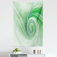 thumbnail image 1 of Green Tapestry, Curve Windsround Fixed Motif Continuously Increasing Spirals Computer Print, Fabric Wall Hanging Decor for Bedroom Living Room Dorm, 5 Sizes, Green, by Ambesonne, 1 of 1