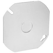 Garvin Industries 54C6, 4"", 1/2"" Knockout, Flat, Octagon, Outlet Box Cover, 1pc