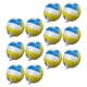 thumbnail image 2 of KAKOWELY 12 globos de aluminio de voleibol de 18 pulgadas, decoraciones para fiestas temáticas deportivas de voleibol, fiestas de cumpleaños, globos de aluminio para fotos y celebraciones., 2 of 5