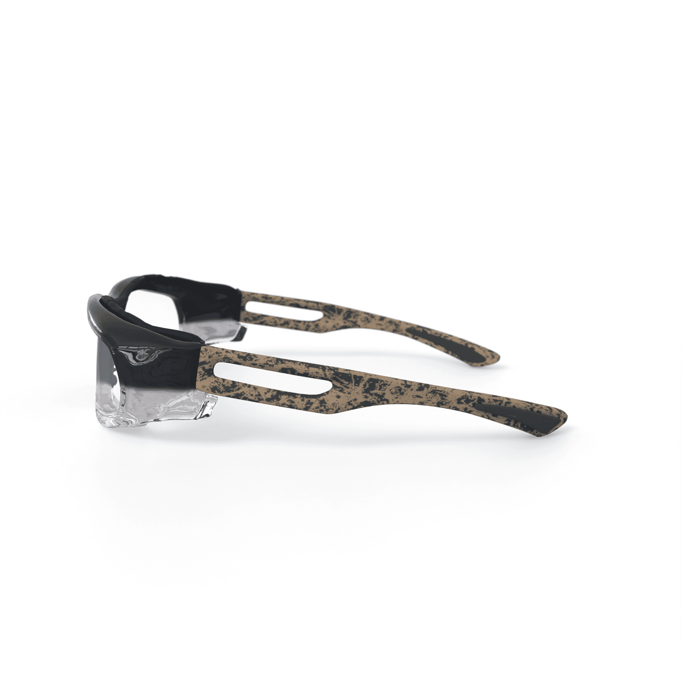 Art-Craft Optical 972 C Prescription Safety Glasses, Black Camo, OSHA Compliant ANSI Z87.1