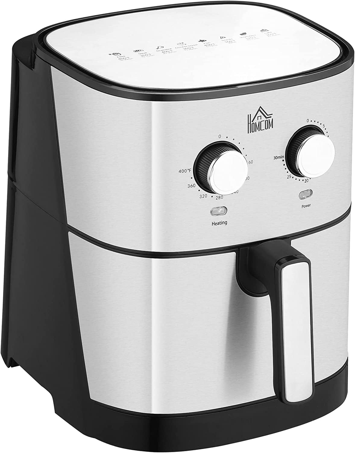 Air Fryer, 1700W 6.9 Quart Air Fryers Oven with 360° Air Circulation, Adjustable Temperature