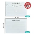 thumbnail image 2 of 60pcs RECIPE Recipe Card Food Material Composition Record Card Multi Print Selection, 2 of 5