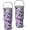 Purple Butterfly, variant on Flamingo Gifts For Women-30oz Flamingo Tumbler With Handle Lid and Straw - Pink Flamingo Stainless Steel Insulated Tumblers Travel Mug Coffee Cup-Gifts For Girl