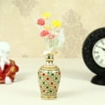 thumbnail image 1 of Marble Flower vase with Emboss Painted mehrab Design by Handicrafts Paradise, 1 of 3