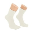thumbnail image 5 of Unique Bargains 1 Pair Two-toed Socks Comfortable Plush Socks for Women White, 5 of 6