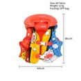 thumbnail image 3 of Life Jackets for Kids Toddler One Size Coast Guard Approved, Great for Any Water Sports Activity Including Boating, & Swimming #Red, 3 of 4