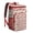 Red Dinosaur Silhouette, variant on Travel Cooler Bag - Sky Blue Floating Island Dinosaurs Pattern Camping Beer Cooler Backpack with Bottle Opener- Waterproof Insulated Picnic Backpacks - Cooler Bag for Beach