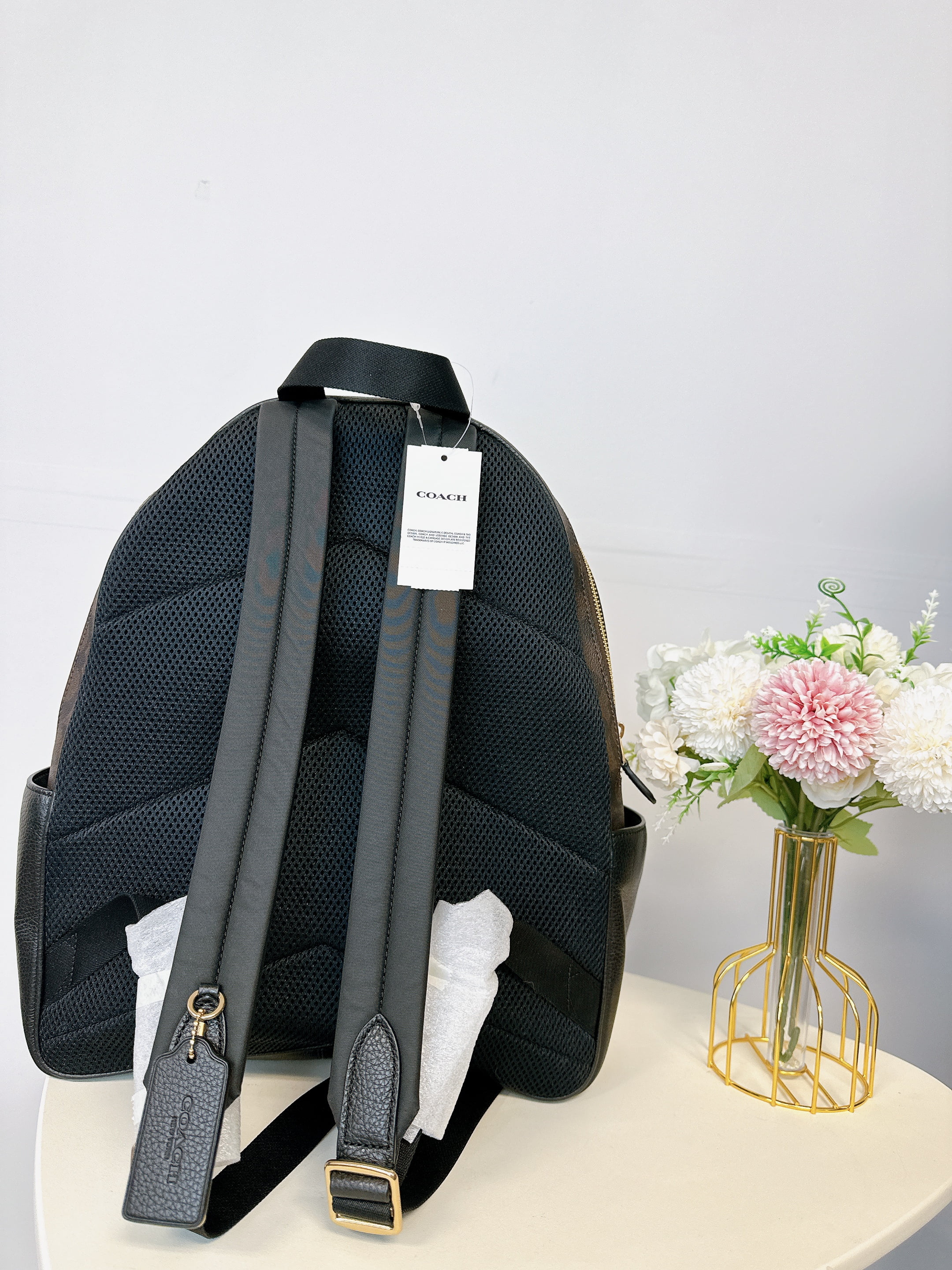 Coach flower backpack 2025