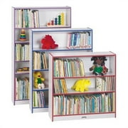 Rainbow Accents Jonti-craft Bookcase-Color:Red,Size:60"