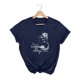 thumbnail image 4 of Camiseta de mujer Camisetas divertidas de manga corta Camiseta estampada Tops Blusa Regalo para mujer Fridja zx904, 4 of 6