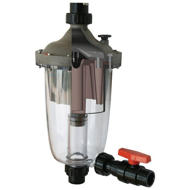 Waterco 200371 1.5 in. Multicyclone 12 Centrifugal Connection Filter