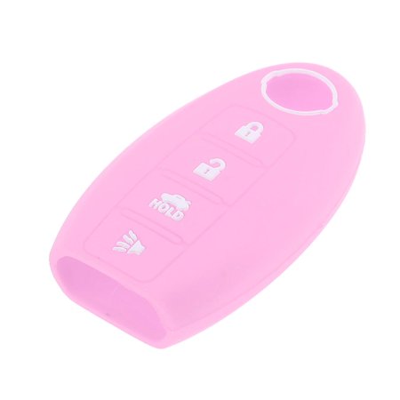 Silicone Smart Key Cover For Subaru Forester, Ascent, Impreza, BRZ, Legacy, Outback – 4-Button Black & Blue