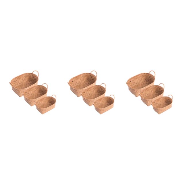 Moyic Cesta de almacenamiento de alambre de hierro para algas marinas, contenedor de cubo de Picnic de frutas y verduras de repuesto Type1 NO1