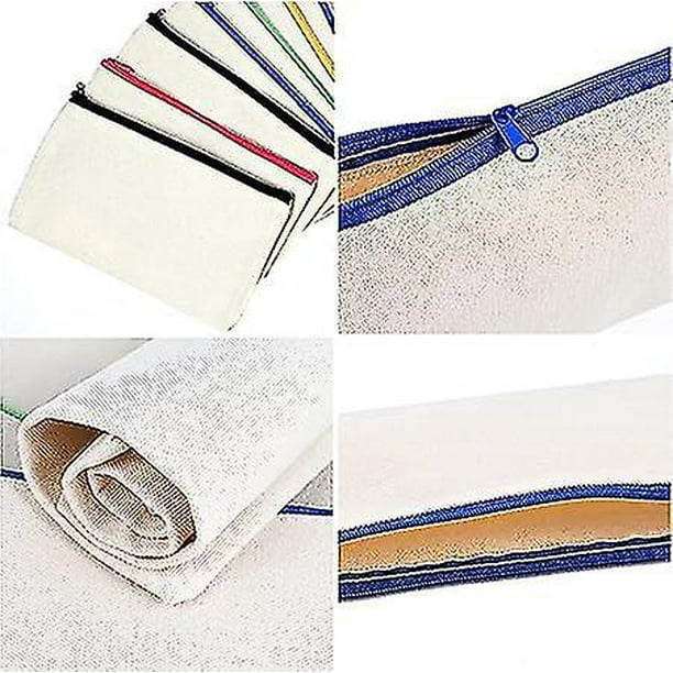 Set De Bolsas Para Colorear FIHODONE – 5 Bolsas De Tela, 6 Estuches Y 12 Lápices De Colores, 2 Pegatinas, Regalo Perfecto Para Niños