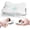 White, variant on Pillow for   -  Memory  Contour Pillows with Cooling Cover & Adjustable Heights,   Pillow for Side,  &  Sleepers (Grey)
