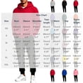 thumbnail image 3 of Aofany Men's Jogger Sets Hooded Sweatshirts+Pant Outfits Two Pieces Hoodies Sweatsuit Running Casual Tracksuit Set, 3 of 5