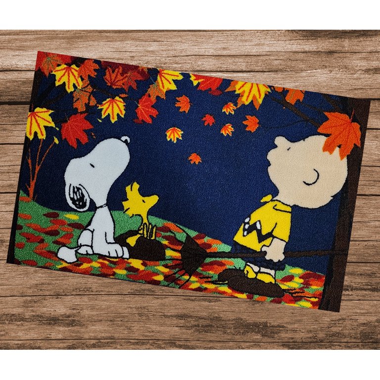 Nourison Peanuts Accent Rug Snoopy 20x32 Non-Skid Latex Backing