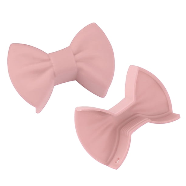 2 x Guantes de cocina con protección para los dedos, clip aislante, agarradera antideslizante para horno B