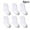 Section D, variant on HAOYUNL Kids Toddlers Infant Socks Baby Non Slip Cotton Solid Color Breathable Socks 6 Pairs for Boy Girls 1M-7Year