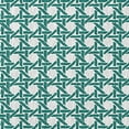thumbnail image 2 of Simply Daisy 2' x 3' Desert Turquoise Rattan Geometric Indoor/outdoor Rug, 2 of 5