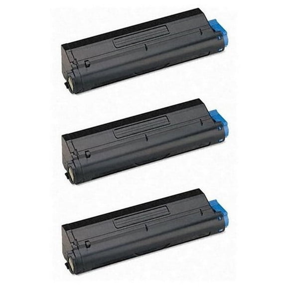 PrinterDash Compatible Replacement for OKI43979201_3PK - Black