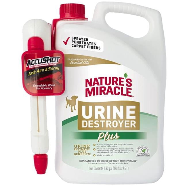 Natural Mircale Pioneer Pet PNP98373 170 oz Natures Miracle Urine Destroyer Plus for ...
