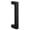 Black, variant on Sure-Loc Barn-Sq2 9" Back To Back Sliding Barn Door Pull - Satin Stainless