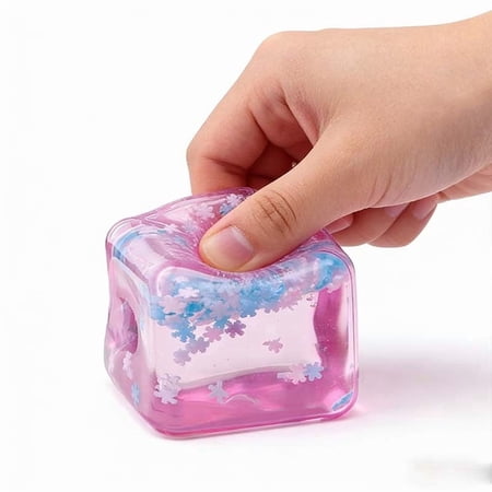 Fidget Toy Sensory Stress Balls Anxiety Relief Squeeze Toys for Adults Classroom Prizes Sensory Fidget Toys(Purple)