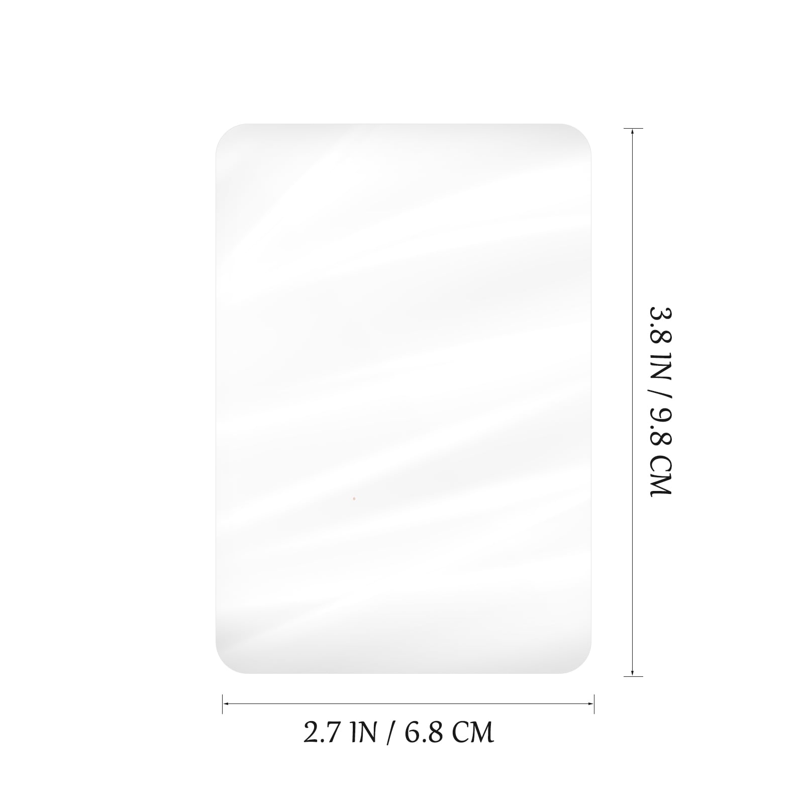 400 Pcs Laminating Paper Waterproof Protective Films Laminated