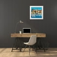 thumbnail image 3 of Corbiere 26x26 White Modern Wood Framed Museum Art Print Titled - St Jean Cap Ferrat, 3 of 4