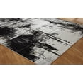 thumbnail image 2 of Kalaty Solstice Area Rug SC-059 Black / Zinc Distressed Cracked 2' 6" x 10' Rectangle, 2 of 2