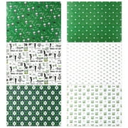 Tinoaly 12pcs Golf PresNok Wrapping Paper, 6 Styles 20x27in Golf Gift Wrapping Paper Sports Themed Decoration for Gift Bag Package Wrap