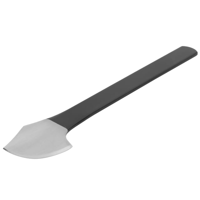 Cuchillo de recorte de Cuero, Cuchillo Delgado de la Pala de Acero Cromado para Esquivar Cortador de Talla, Conveniente y Práctico Suministros de Artesanía de Cuero Juego Con
