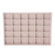 thumbnail image 3 of Precioso elegante pantal bandeja tienda joyería titur 30 compartimentos Hugo Bandeja de joyería de terciopelo, 3 of 8