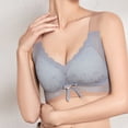 thumbnail image 4 of Aoochasliy Wireless Bras for Women Push Up Clothes Bra Ultra-thin Cup No Steel RingUnderwire Bras Gathered Sleep Bra, 4 of 7